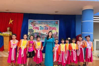NGÀY HỘI TRUNG THU ẤM ÁP VÀ Ý NGHĨA TẠI TRƯỜNG TIỂU HỌC LÊ LỢI